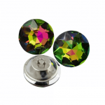 DEKORATYVINĖ SAGA SU KILPUTE "CRYSTAL" 18,0 mm 1 pakuotė 20 vnt KK4505