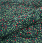 AUDINYS KALĖDŲ LAPAI 01 CRUSH VELVET