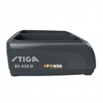 Akumuliatoriaus įkroviklis dvigubas STIGA EC 415 D