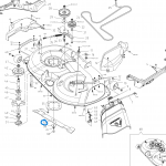 Peilis Oleo-Mac 109L/19 K traktoriukui