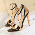 &bdquo;BIGTREE Fashion&ldquo; naktinis klubas &bdquo;Fe Heel Ultra High Heel&ldquo; tu&scaron;čiaviduriai spalvos, atitinkančios vienos linijos moteri&scaron;kos basutės 40 &scaron;ampanas