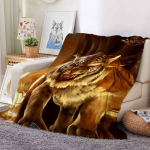 Nuožmios tigro temos flanelinė antklodė Mink&scaron;ta lengva &scaron;ilta svetainė miegamojo lova sofa sofa vaikams suaugusiems dovanos 150*200cm
