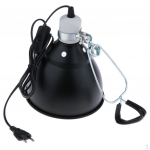 E27 Reptile Tortoise Lizards Terariumas Keraminis kaitinimo &scaron;viesos laikiklis Juodas