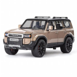 1/32 Toyota 2024 PRADO Land Cruiser Lydinio Automobilio Modelis Diecast Metalinis Visureigis Žaislas 1/32-Size:15.3*6.5*6cm