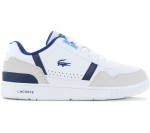 LACOSTE T-Clip - Herren Sneakers Schuhe Wei&szlig;-Blau 747SMA0071080 ORIGINAL EU 39.5 UK 6