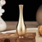 1 vnt. Mini vintažinė vazos ornamentas Namų dekoracija Retro žalvarinė gėlių butelio figūrėlės Dekoratyviniai amatai 1Pc