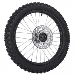 17 colių priekinio rato mazgas 70 100 17 2.75 17 padanga kamera 15 mm ratlankio a&scaron;is su stabdžių disku pit dirt bike