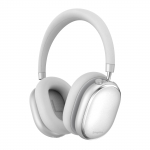 Srhythm NiceComfort 95 hibridinės triuk&scaron;mą slopinančios ausinės, belaidės &bdquo;Bluetooth&ldquo; ausinės su skaidrumo režimu, ENC HD garsas, &bdquo;Space Silver&ldquo;