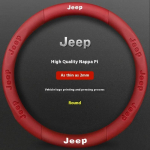 Skirta Jeep Jeep Wrangler Patriot Commander Grand Cherokee Compass Wagoneer Gladiator Renegade Automobilio Odos Anglies Pluo&scaron;to Vairas