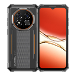 Oukitel G6 mobilusis telefonas 16GB+64GB 6.52 ekranas 64MP 10600mAh Android 16 i&scaron;manusis telefonas juoda
