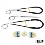 EWR782 elektrinio lango pakėliklio remonto komplektas priekinės kairės durys, skirtos VW Golf MK5 A5 1K 1K1 2003-2009 3 durų hečbeko kupė 1K3837461