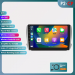 Carplay 2 Din Android 12 Car Multimedia Player Peugeot 208 2008 Series 2012-2018 Navigation GPS AutoRadio Stereo DSP BT SWC DVR kamera Bluetooth DAB HC2CP 4Core 2G 32G