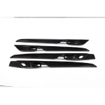 4 vnt. anglies pluo&scaron;to BMW naujam X1 F48 2016-2018 ABS plastiko interjero durų dekoravimo juostelės dangtelio apdaila BMW X2 F47 A