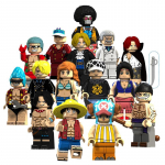 MOC Anime serijos statybiniai blokai vaikams Statybiniai blokeliai žaislai