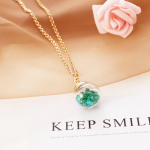 Beauty Fluorescence Star Resin Ball Choker karoliai moterims vakarėlių papuo&scaron;alų karoliai žalia