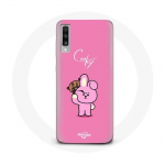 Coque pour Samsung Galaxy A50 BTS Bangtan Sonyeondan BT21 Shooky Suga Et Cooky Jungkook