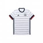 Adidas Futbolo Treniruočių Trumpomis Rankovėmis Mar&scaron;kinėliai, Gerbėjų Edition, Vokietija Namų Vyri&scaron;ki Vir&scaron;utiniai Drabužiai Balti EH6105 S