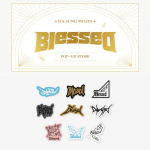 I&scaron;ankstinis užsakymas HA SUNG WOON 8-asis mini albumas Blessed POP-MD Lipdukų rinkinys