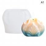 3D jūros kriauklių formos žvakės formos silikoninės formos Mielos papuo&scaron;alų muilo formavimo formos, pasidaryk pats, papuo&scaron;alų kūrimo įrankis pudingo saldainių kepimo forma