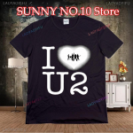 2024 m. turo U2 roko grupės &bdquo;Achtung Baby&ldquo; mar&scaron;kinėliai juodi &bdquo;Unisex&ldquo; ir &bdquo;Unisex&ldquo; Retro Street U2 koncertiniai mar&scaron;kinėliai L