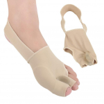 1 Poros pir&scaron;tų atskyriklis Hallux Valgus Bunion Corrector Orthotics Pėdų kaulai Nyk&scaron;čio reguliatorius Koregavimo kojinių tiesinimo petne&scaron;os S smėlis