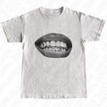 Vasaros Grunge Goth Y2K Medvilniniai Unisex Mar&scaron;kinėliai Harajuku Grafinis Spaudas Retro Mar&scaron;kinėliai Gatvės Drabužiai Hip Hop Trumpomis Rankovėmis Mar&scaron;kinėliai Punk Didelio Dydžio Vir&scaron;us S