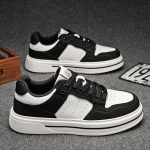 Vyri&scaron;ki batai 2025 m. rudens nauji Honkongo stiliaus madingi prekės ženklo platforminiai balti batai, lengvi mink&scaron;tais padais, universalūs plok&scaron;čiapadžiai laisvalaikio batai 44