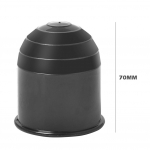 Universalus 50 mm automatinis vilkimo kablio rutulio dangtelis Plastikinis elipsės formos Apsaugo nuo tepalo ir purvo Dangtelis Priekabos kablys Karavano priekaba Vilkimo rutulys Apsaugo