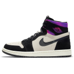 Paris Saint-Germain x Air Jordan 1 High Zoom Comfort Paris Unisex Kedai Violetiniai Balti Juodi DB3610-105 41