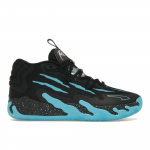 Puma MB.03 Blue Hive Unisex sportbačiai, juodi, elektriniai-pipirmėčių spalvos, 379221-01 46