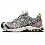 Salomon XA Pro 3D Lauko sporto tinklelio amortizuojantys neslystantys kvėpuojantys žemi bėgimo bateliai Unisex Bėgimo bateliai Smėlio-pilki 412322 44