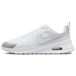 Nike Air Max Nuaxis Balti Pure Platinum Metalinio Sidabro Moteri&scaron;ki Laisvalaikio Batai HF1233-101 36.5 balta