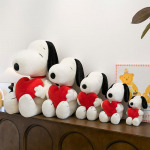 Naujas Snoopy pliu&scaron;inis žaislas, miela &scaron;uns lėlė 55cm balta
