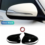 2 vnt. de&scaron;inės ir kairės pusės For Mercedes Benz C W205 E W213 GLC klasė X253 S klasė W222 ABS automobilio galinio vaizdo veidrodėlio dangtelio apdailos priedai