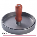 Nelipnus mėsainių presas, mėsainių paplotėlių gaminimo įrankis su va&scaron;kuotu popieriumi, aliuminio mėsainių gaminimo įrankis virtuvei, kepsninei