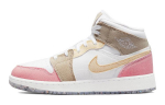 Jordan 1 Mid SE Pastelinė Ry&scaron;kiai Žalia Grind GS DJ0338-100 38.5