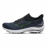 Mizuno Wave KIZUNA 4 vyri&scaron;ki žemi amortizuojantys stabilūs bėgimo bateliai juodi mėtų žali J1GC241602 39