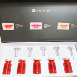 5 vnt. BB Lips Glow Serum Ampoule Starter Kit Korėjieti&scaron;kas pusiau nuolatinis lūpų blizgesio pigmentas lūpų dažų dažymui, drėkinamoji procedūra su mikroadatomis red/5pcs