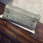 Moteri&scaron;ki madingi odiniai pečių krep&scaron;iai su pilkos spalvos &bdquo;Corssbody Bag&Handbag&ldquo;. pilka spalva