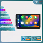 Carplay 2 Din Android 12 Car Multimedia Player Peugeot 208 2008 Series 2012-2018 Navigation GPS AutoRadio Stereo DSP BT SWC DVR kamera Bluetooth DAB HC2CP 4Core 2G 32G AI