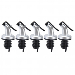 5 vnt alyvos butelio snapelis nepralaidus saugus vyno acto butelio kam&scaron;tis virtuvės restoranui 5Pcs/set