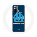 Coque pour Xiaomi Redmi Note 10 Pro Olympique de marseille OM logo bleu juoda