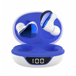 Naujos į ausį įdedamos &bdquo;Bluetooth&ldquo; ausinės Skaitmeninis ekranas &bdquo;Mini Music Game&ldquo; &bdquo;Bluetooth&ldquo; ausinės raudona