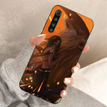 Ghost Knife telefono dėklas Xiaomi Redmi Note 11 10 9T 8 7 Pro Redmi 10 9 9A 9C 8 7 6 mink&scaron;tas juodas telefono dangtelis Redmi Note11-11S 4G