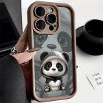 Telefono dėklas, skirtas iPhone 11 13 12 14 15 16 Pro Max 7 8 Plus XR XS Max Samsung A55 S24 S23 A02S Redmi 9 13C 9A 10 A3 OPPO A15S A16 A17 A18 A38 A53 A54 A31 Xiaomi 11 Lite 4G kava