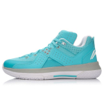 Li Ning All City 5 Neslystantys Lengvi Žemo profilio Krep&scaron;inio Bateliai Vyrams Sneaker Mėlyni ABAL049-12 45