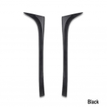 Skirta VW Golf 7 7.5 MK7 MK7.5 2014-2018 Blizgus juodas ABS galinio lango &scaron;oninis bagažinės spoileris Canard Canards skirstytuvo priedai juoda