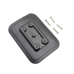 Pripučiamų valčių tvirtinimo kron&scaron;teinas Klijuojamas me&scaron;kerės laikiklis atrama PVC baidarių tvirtinimo pagrindo padėklas pripučiamai valtimi baidarėms juoda