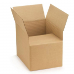 5 pakavimo dėžės 30 x 25 x 20 cm - Vieno sluoksnio gofruotas kartonas