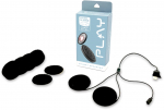 [B+COM] SYGN HOUSE 00082238 Bluetooth ry&scaron;io sistema motociklams PLAY / TALK Pasirenkami priedai &Scaron;almo garsiakalbio blokas Juodas Free Size